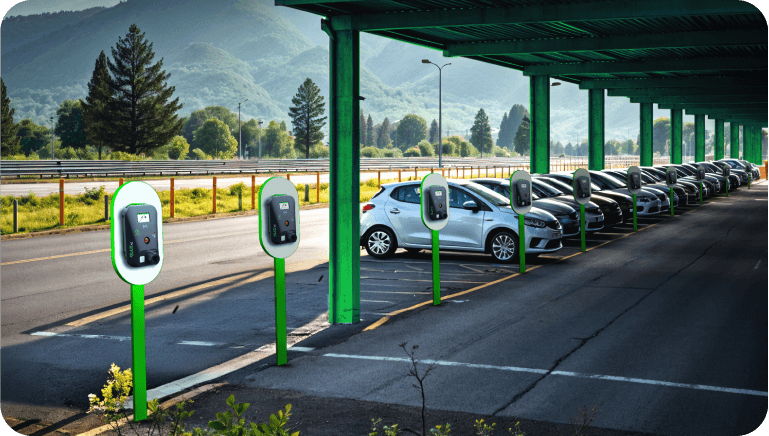 EV charging available where people live, work, and play